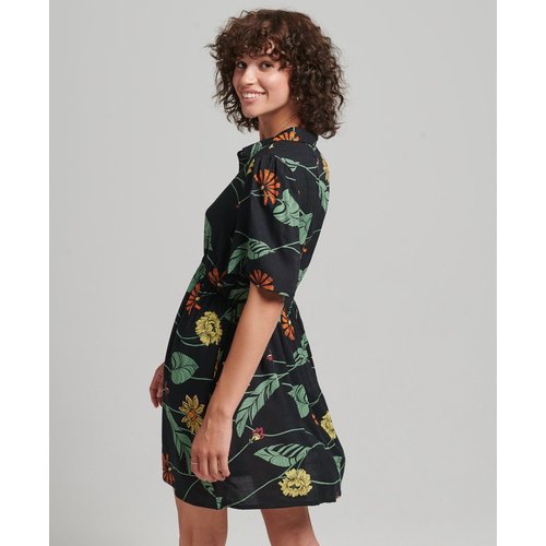 Mini robe chemise imprimee imprime crawford Superdry La Redoute