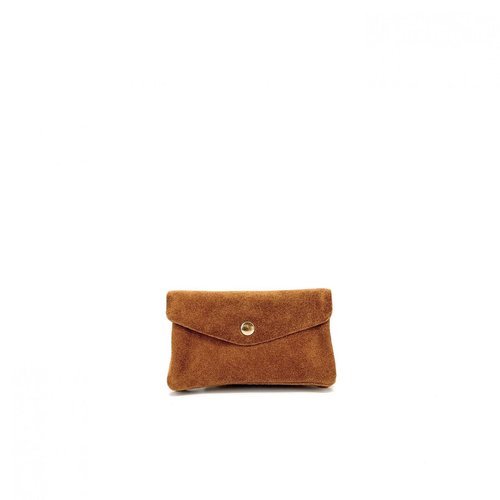 Pochette porte monnaie en cuir nubuck compo suede Oh My Bag La Redoute