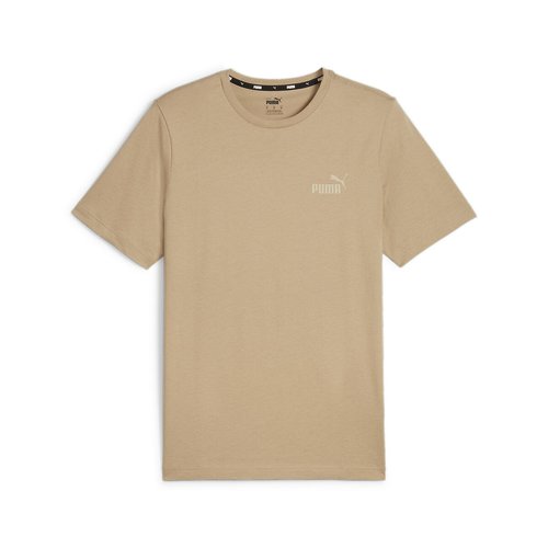 Essential Cotton T Shirt with Small Logo Print and Short Sleeves