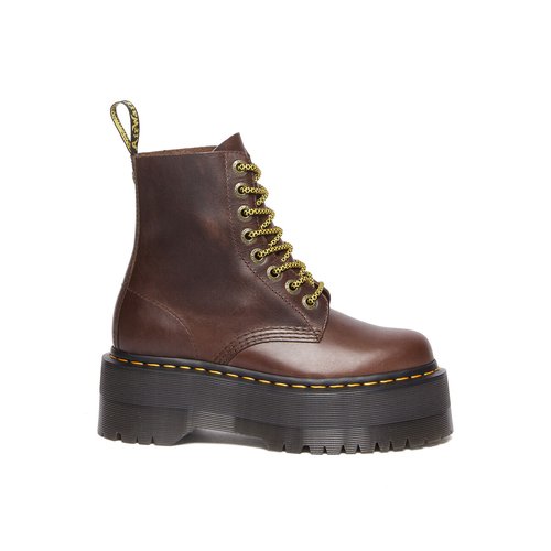 Boots cuir 1460 pascal max marron Dr. Martens La Redoute