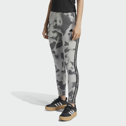Grey adidas leggings 3 stripes new arrivals