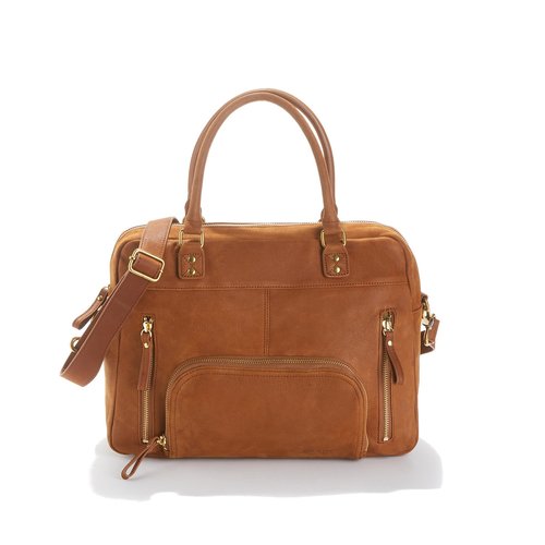 Sac a main zippe multipoche en cuir macy Nat Nin La Redoute