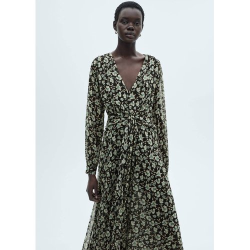 Robe en gaze a fleurs