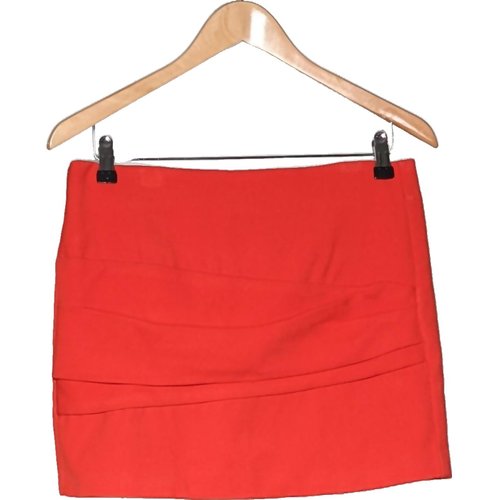 Jupe courte tres bon etat rouge Maje La Redoute