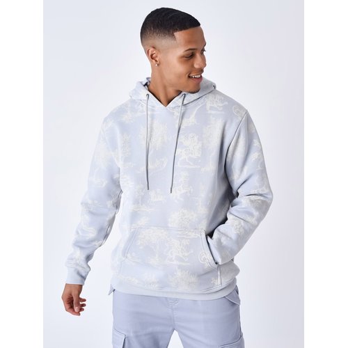 Sweat a capuche motif hotsell