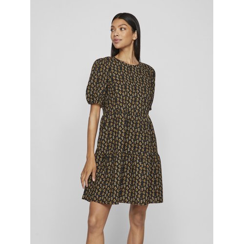 Robe mi longue a manches courtes Vila La Redoute