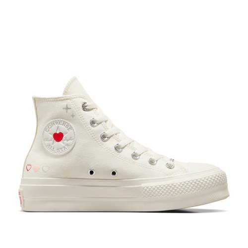 Baskets chuck taylor all star lift bemy2k Converse ecru La Redoute
