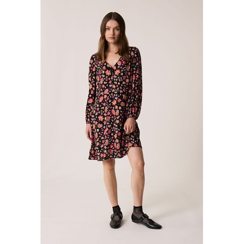 Robe courte imprimé fleuri cheap