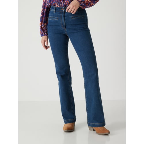 Jean bas évasé stature +1.60m Daxon | La Redoute