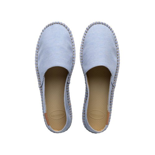 Origin iv print espadrilles blue striped Havaianas La Redoute