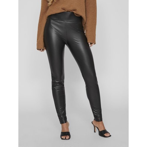 Legging enduit noir femme sale