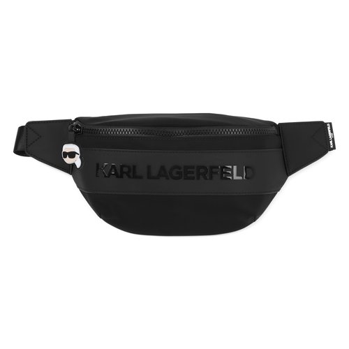 Sac banane avec badge karl black Karl Lagerfeld Kids La Redoute