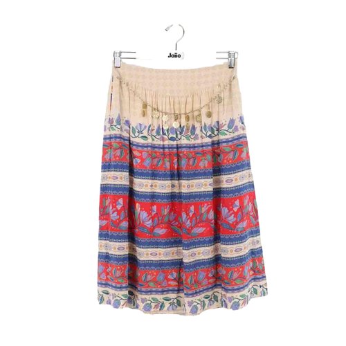 Jupe en soie tres bon etat multicolore Antik Batik La Redoute