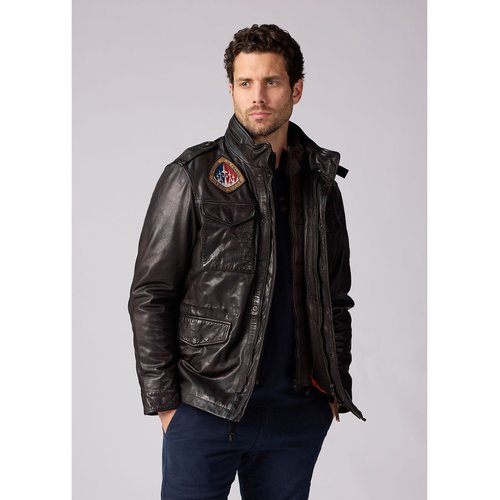 Teddy redskins cuir et laine on sale