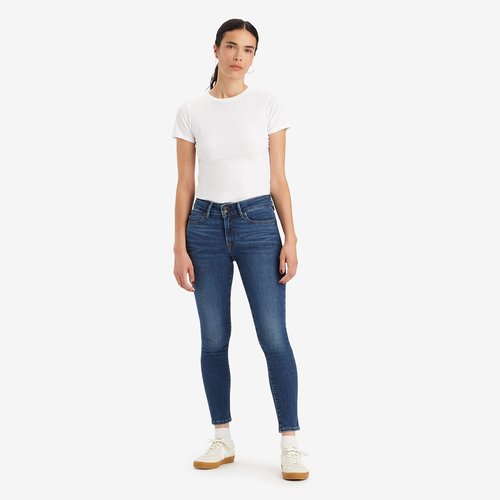 Jean lewis femme taille haute sale
