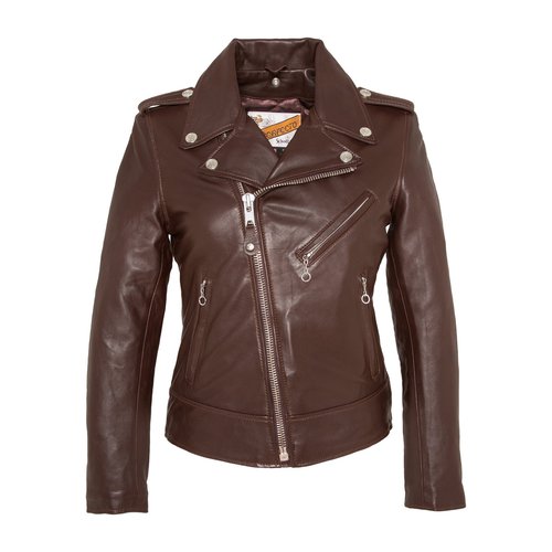 Perfecto en cuir d agneau lcw 1601d Schott La Redoute