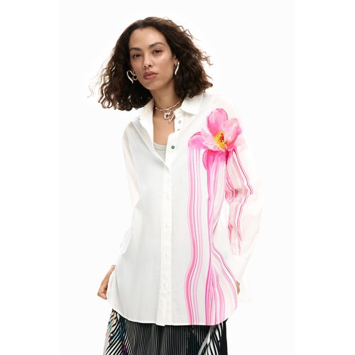 Chemise fleur gloss