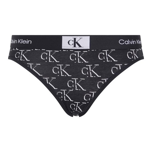 Culotte en coton Calvin Klein Underwear noir uni La Redoute