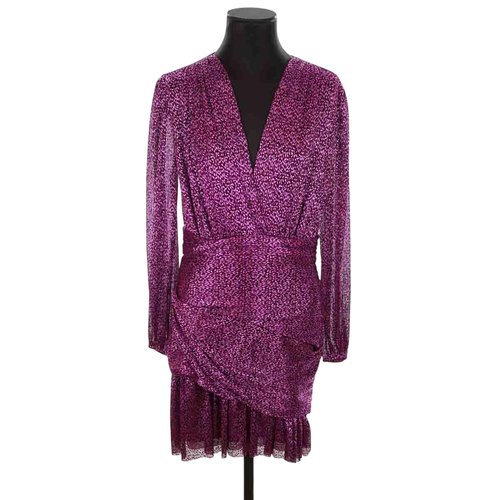 Robe tres bon etat violet Maje La Redoute