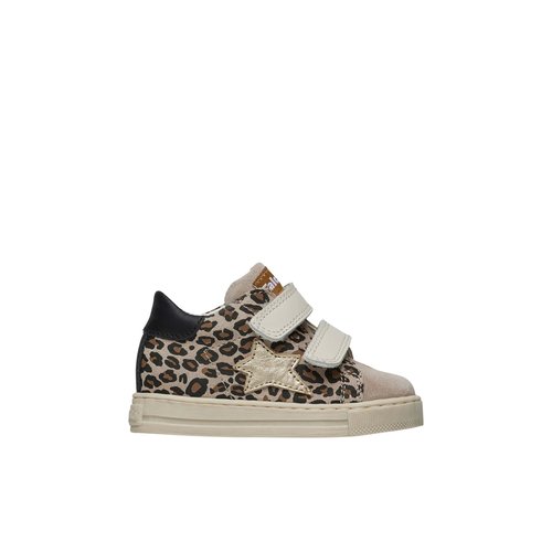 Baskets en suede sasha vl beige noir Falcotto La Redoute