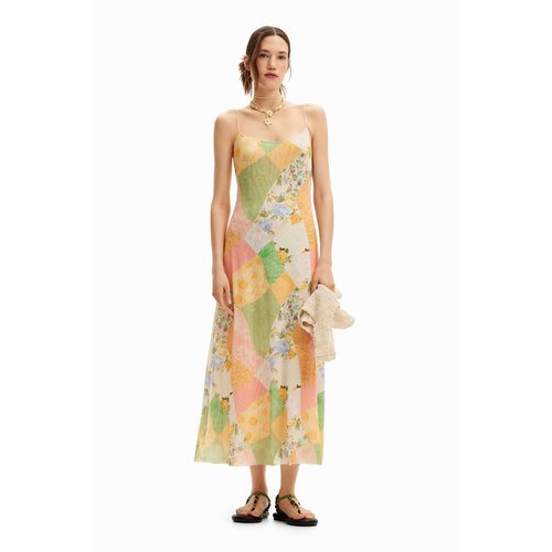Robe midi hybride