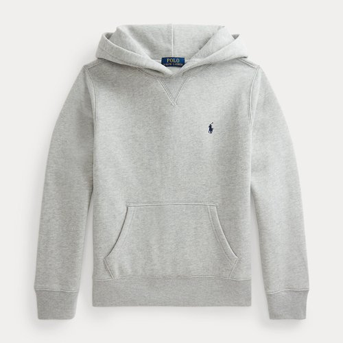 Embroidered Logo Hoodie in Cotton Mix 8 16 Years
