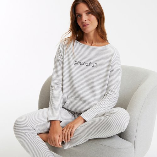 Striped pyjamas striped grey So home La Redoute