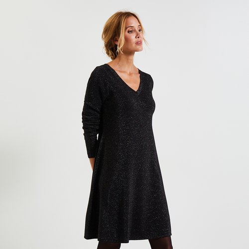 Robe pull noir Grain De Malice La Redoute