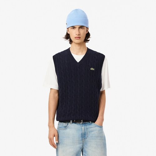 Pull sans manche homme lacoste deals