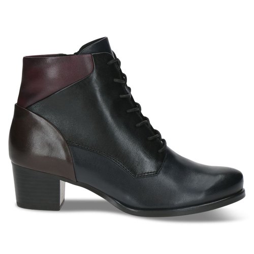 Bottines caprice noire outlet
