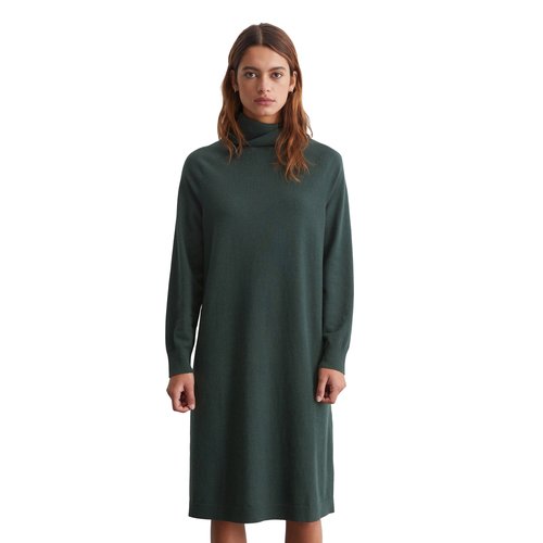 Robe en tricot a col roule relaxed en melange de coton organique Marc O Polo Denim La Redoute