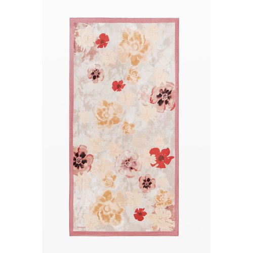 Foulard imprime fleurs multicolore Desigual La Redoute