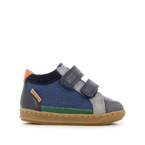 Baskets a scratch bouba easy co bleu marine Shoo Pom La Redoute