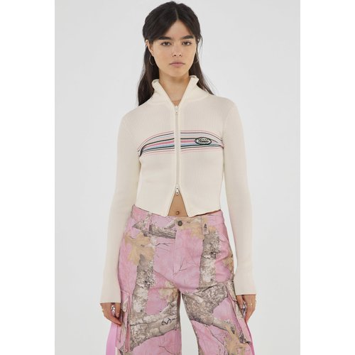 GUESS Pull raye glissiere integrale