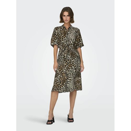 Midi shirt dress with short sleeves Jdy La Redoute