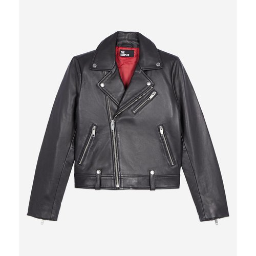 Kooples leather jacket womens 2025