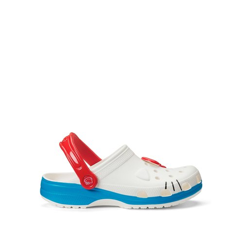 Kids hello kitty classic clogs white Crocs La Redoute
