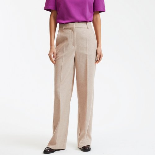 Pantaloni vita alta larghi online