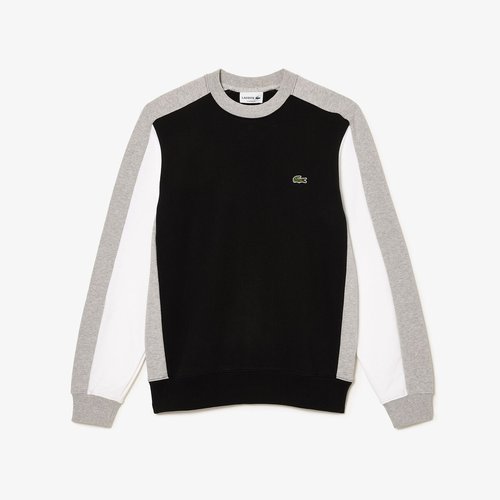 Lacoste color block sweatshirt discount