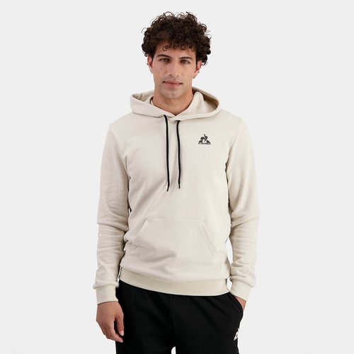 Contemporary logo print hoodie in cotton beige Le Coq Sportif La Redoute