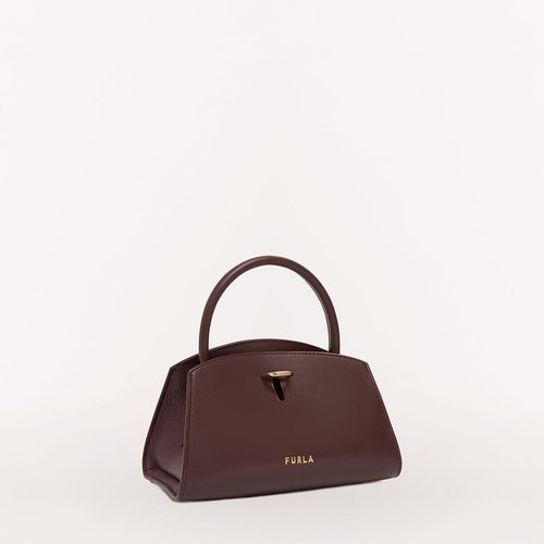 Handtas in leer genesi mini Furla La Redoute