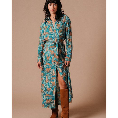 Abito chemisier lungo letty con cintura verde Grace And Mila La Redoute