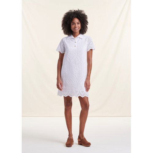 Robe blanche dentelle la redoute best sale
