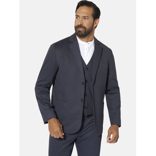 Jan Vanderstorm Veste Marinus Homme En Coton Avec Capuche - Grandes Tailles Dès 62 - Style Décontracté Norvégien