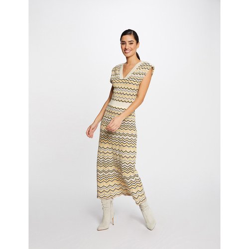 Robe tricot longue clearance