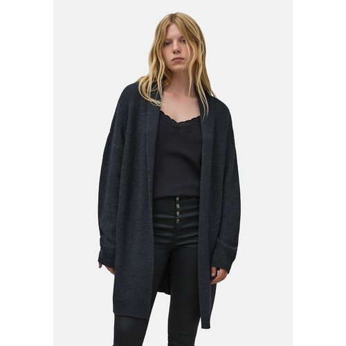 Long wool blend cardigan store