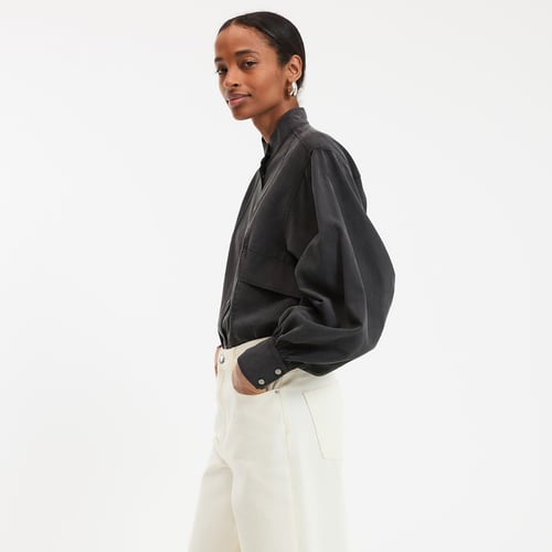 Chemise Manche Bouffante La Redoute chemise-manche-bouffante-la-redoute