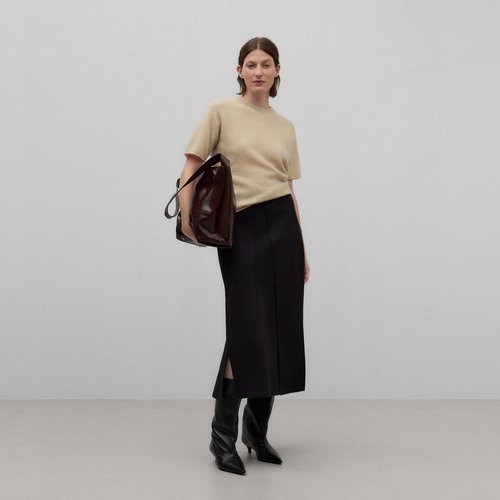 Jupe cuir la redoute shop