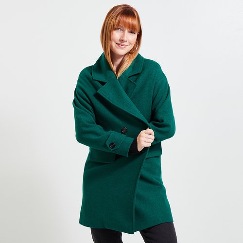 Manteau mi long vert Grain De Malice La Redoute