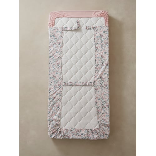 Parure De Lit Enfant VERTBAUDET "Quel Chantier !" - Housse De Couette 140x150cm + Taie - Imprimé Blanc